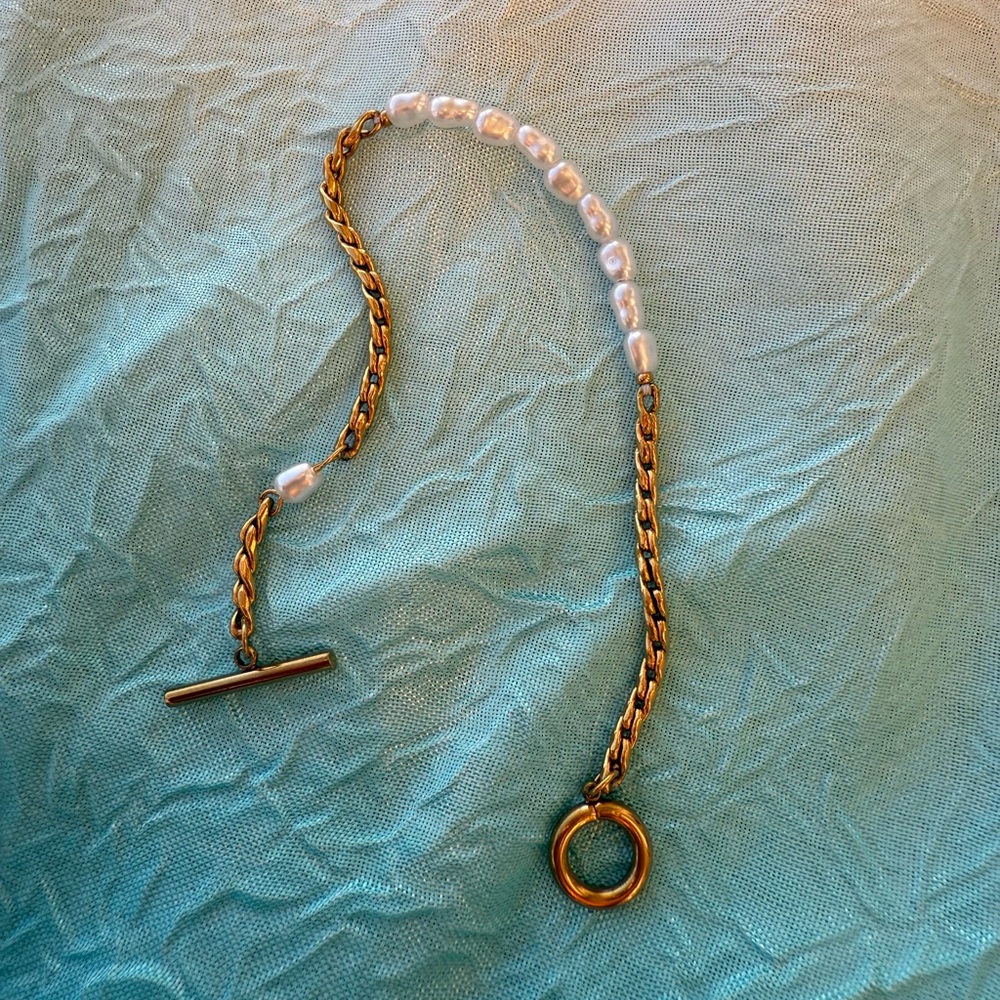 Vintage Pearl Gold bracelet Tarnish FREE 

Stainless Steel - Picture 9 of 10